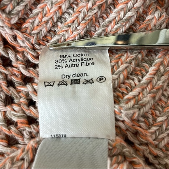 MADEWELL MARLED PLAZA OPEN KNIT PULLOVER SWEATER MEDIUM - Picture 8 of 8